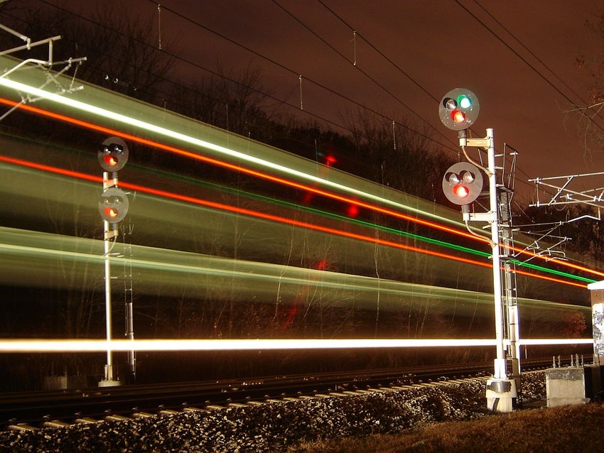 Photo of MBTA train 815
