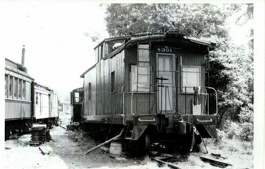 Photo of Caboose Being Restored at Valley Railroad