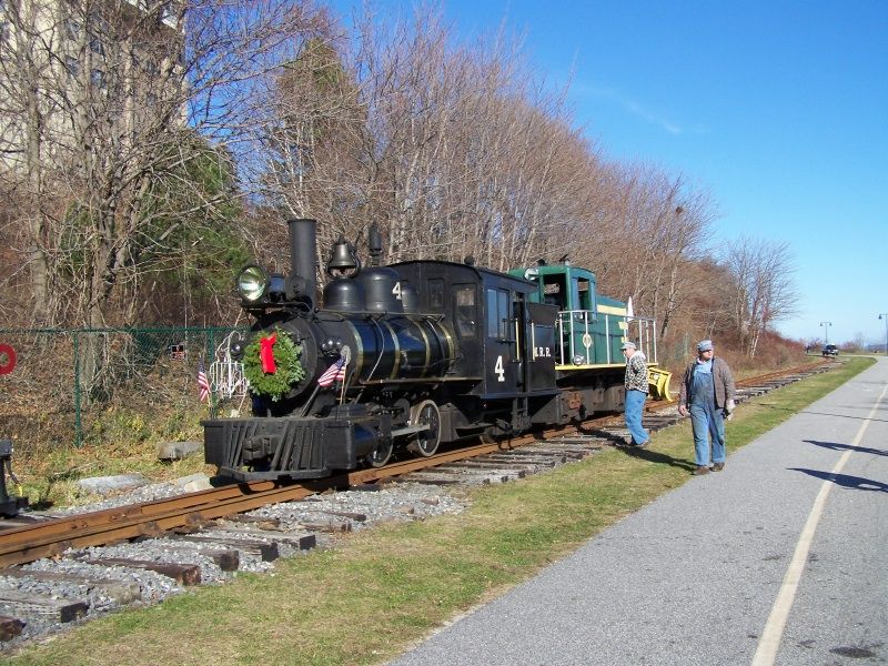 Photo of #4 on the mainline waiting to be pulled west to fire-up.