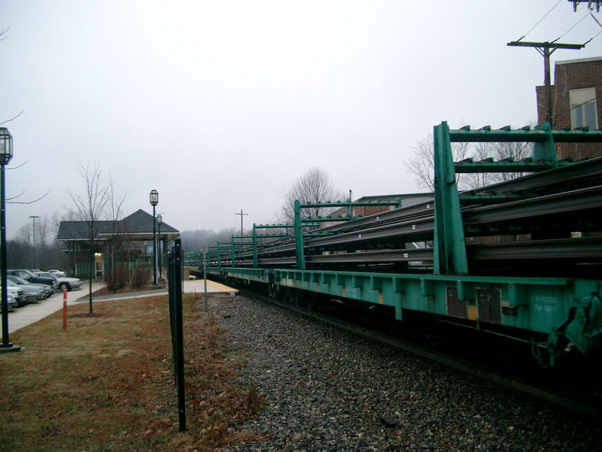 Photo of Rail Train through Dover, NH