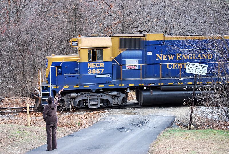 Photo of NECR Santa Train Monson Ma.