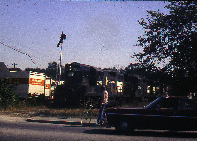 Photo of PC Freight Headed to Lowell, Stopped at West Concord
