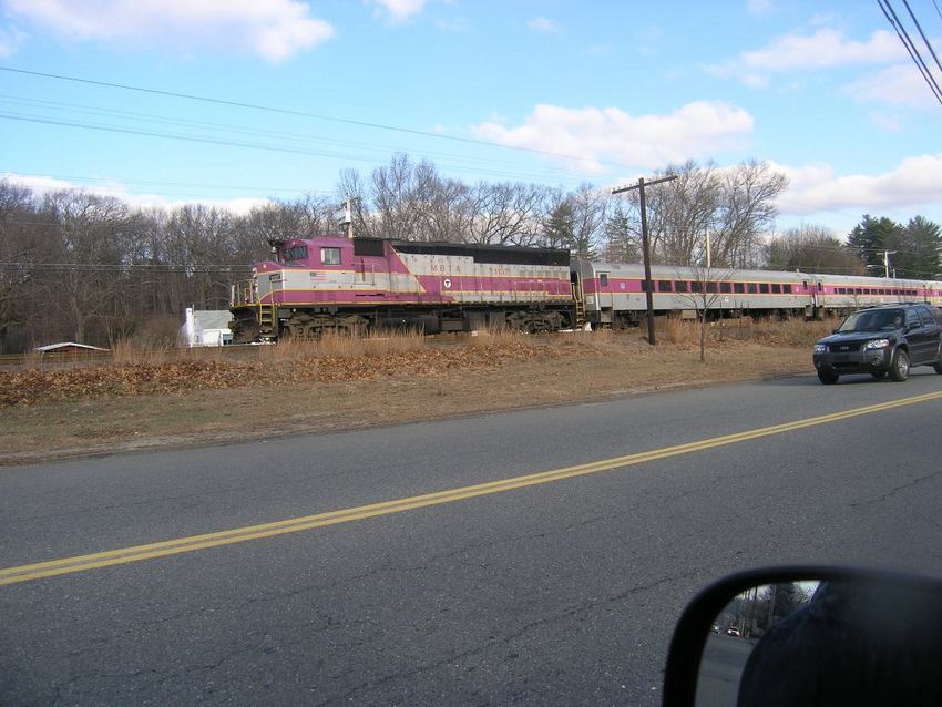 Photo of Shirley, MA  - Westbound Commuter Train