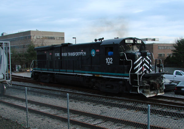 Photo of Fore River's #102 works in the yard