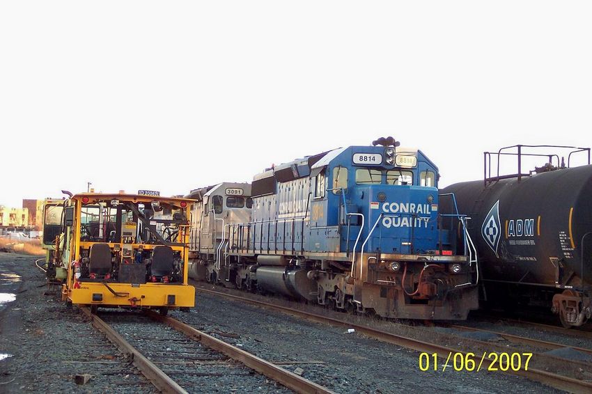 Photo of CSX (Conrail) SD40-2 8814 in the North Yard.