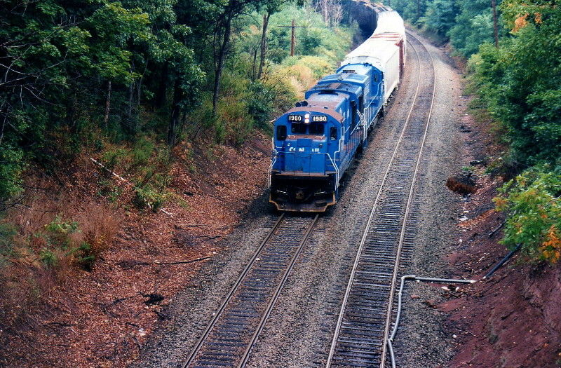 Photo of conrail at hall ave.