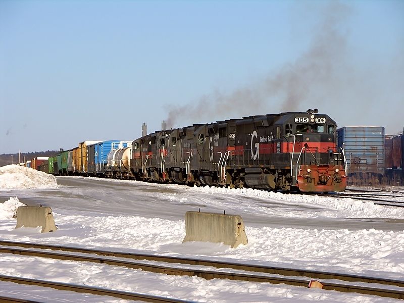 Photo of GRS WAED-26 train Readies for Departure with EMD Mix