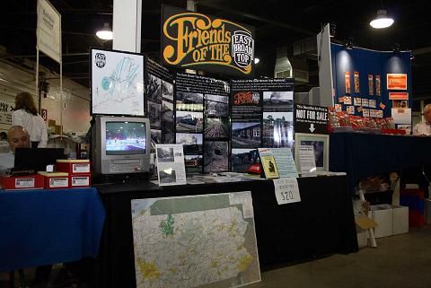 Photo of The FEBT Booth at the West Springfield Train Show