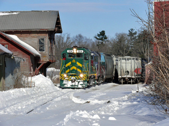 Photo of Vermont Railway Burlington-Middlebury Turn in Vergennes, VT
