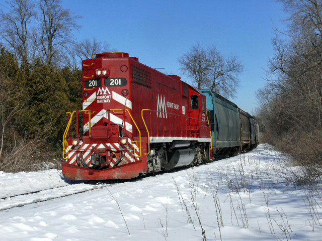 Photo of Vermont Railway Rutland-Burlington Turn in Shelburne, VT