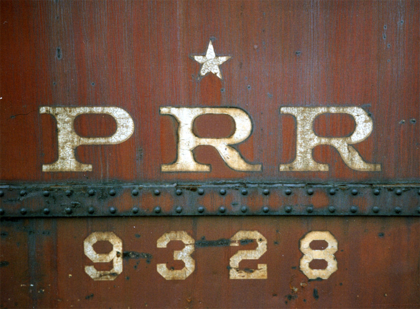 Photo of Markings of the Pennsylvania Railroad