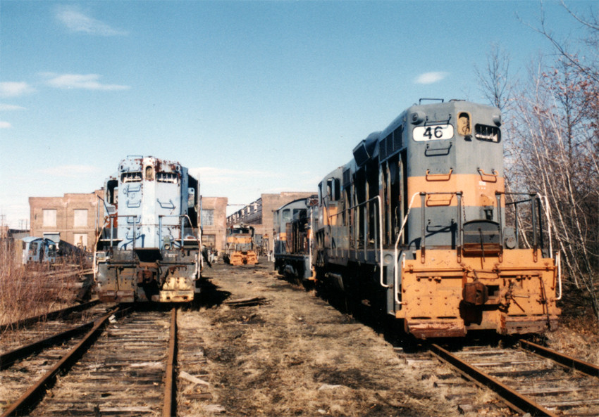 Photo of Dead Line at North Billerica Shops Some Years Back