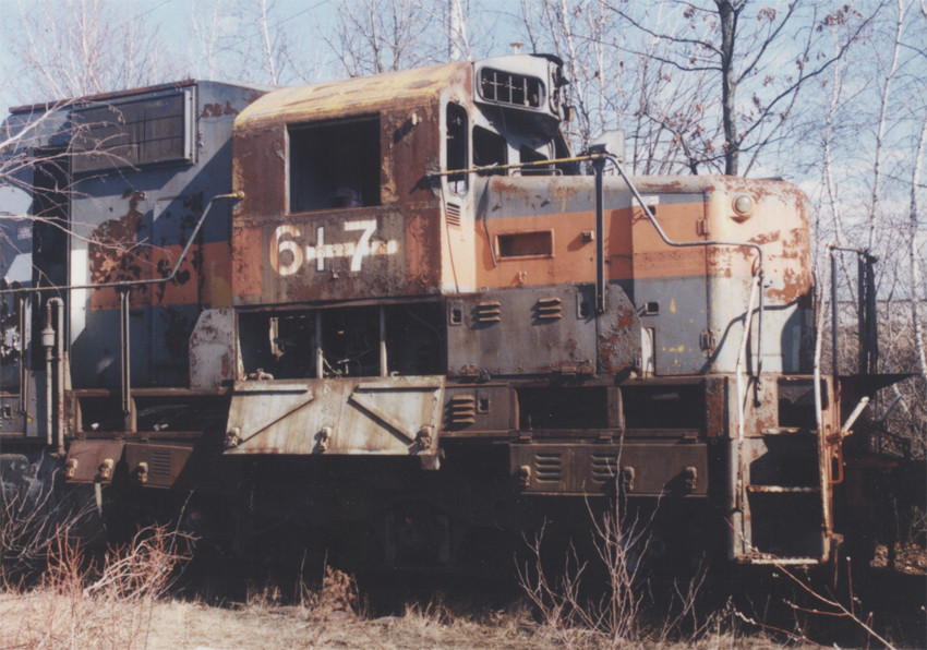 Photo of Dead Line at North Billerica Shops Some Years Back