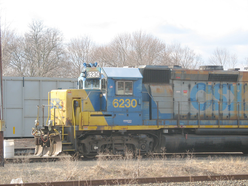 Photo of CSX Engine #6230 at Middleboro, MA