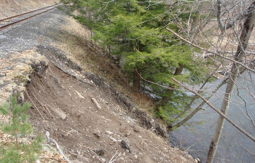 Photo of Erosion East of Arkville
