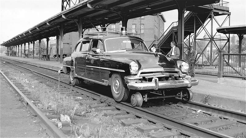 Photo of New York Central President's Car, Pittsfield, 1955