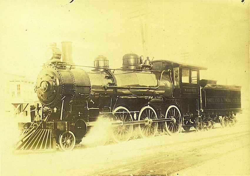 Photo of 4-6-0 Locomotive #14 