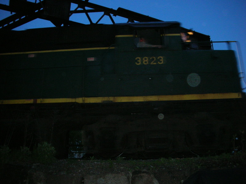 Photo of NHN #3823 approaching Central Ave southbound