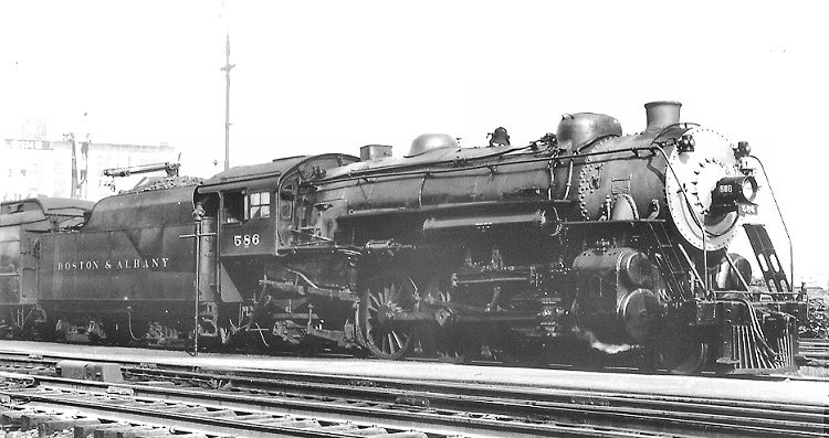 Photo of B&A Pacific No. 586, Early 1930s