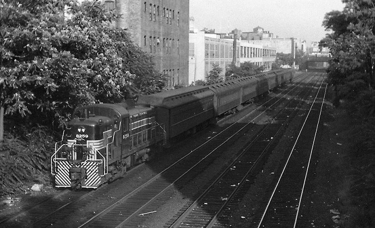 Photo of Outbound Boston Commuter Local, 1960