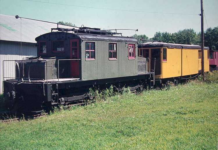 Photo of Ontario Electric Locomotive, Connecticut Trolley Museum, 1968