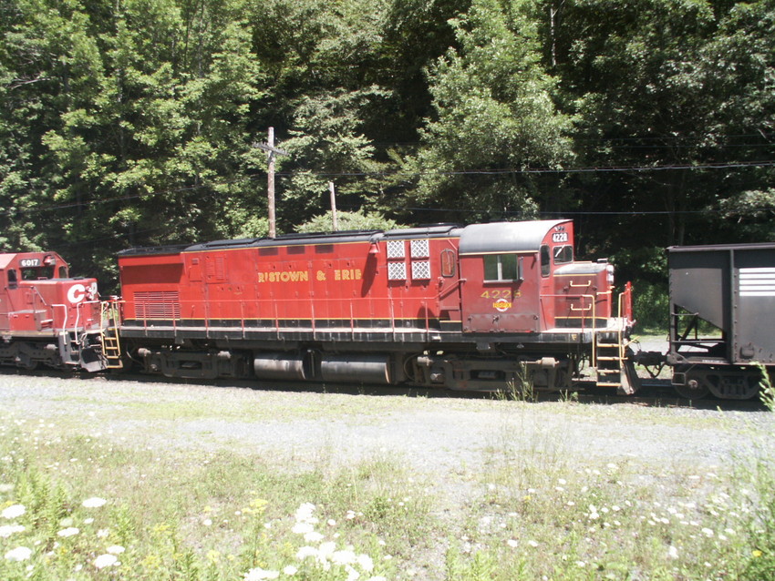 Photo of Coal train with the M&E Alco 4228