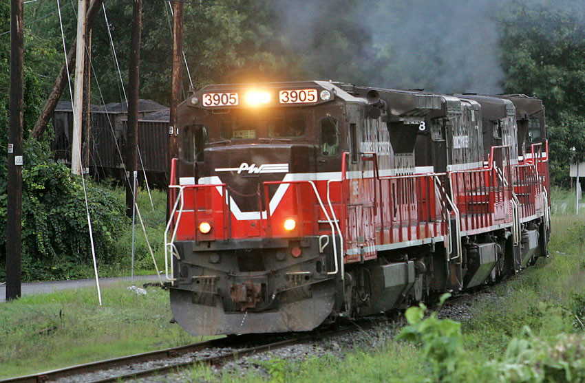Photo of P&W unit coal train on the New Hampshire Main
