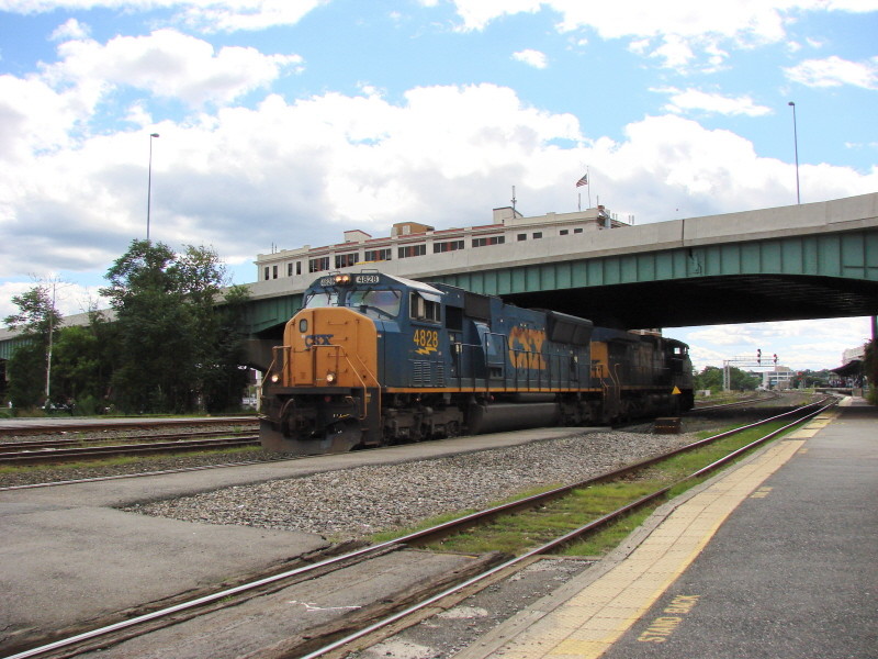 Photo of CSX 4828 East Worcester Yard