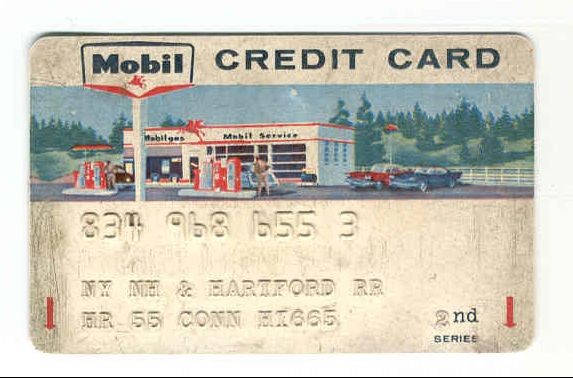 Photo of New Haven Railroad Credit Card