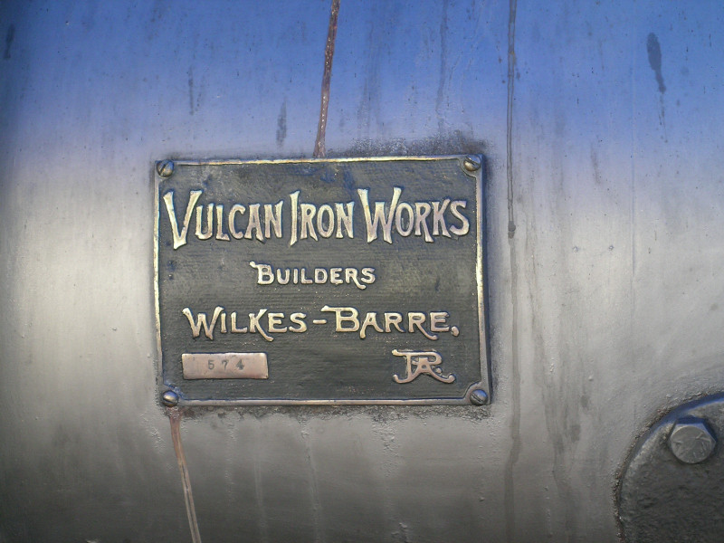 Photo of #10's Builder's Plate