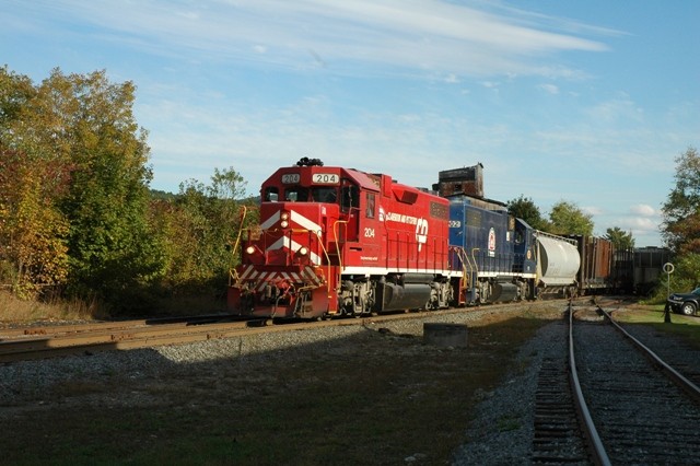 Photo of Freight train in Vermont