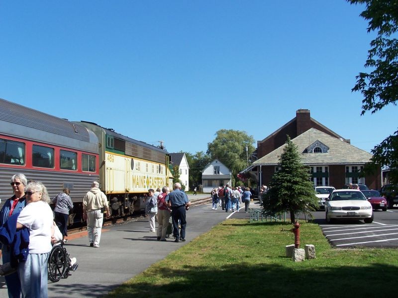 Photo of Maine Eastern Train #2 at Rockland, ME