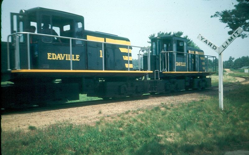 Photo of Edville rail fan day  June 1983