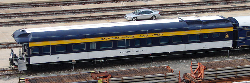 Photo of C&O Chapel Hill car at 30th Street Coach Yard - Philadelphia
