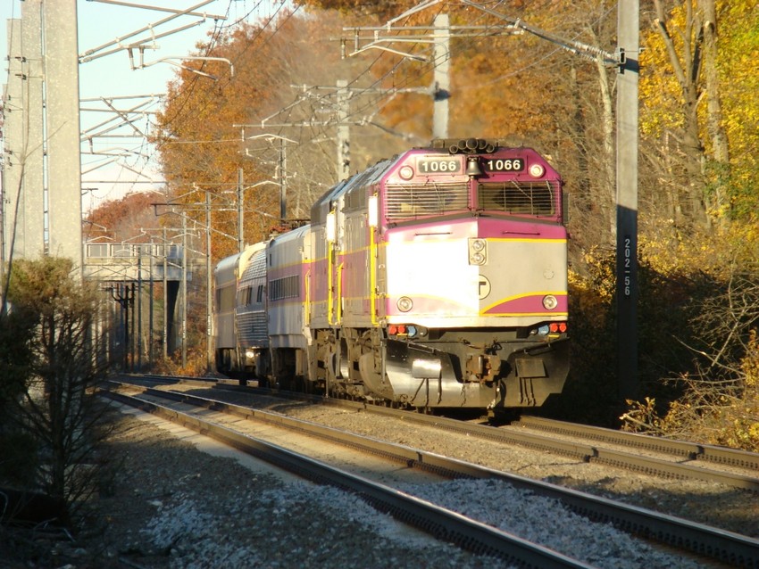 Photo of Amtrak Geometry car  In Mansfield, MA