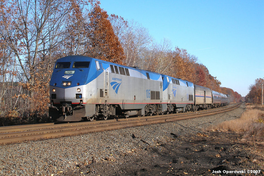Photo of Amtrak 449 With Hickory Creek