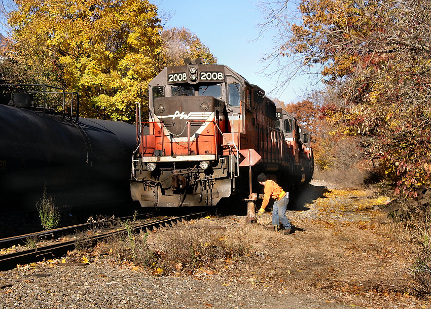 Photo of Train PRWO-X at Valley Falls