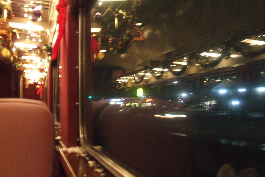 Photo of Christmas Shopping train.