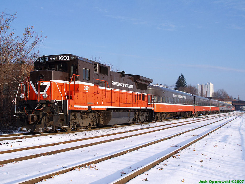 Photo of P&W Employee Appreciation/Santa Special at Worcester