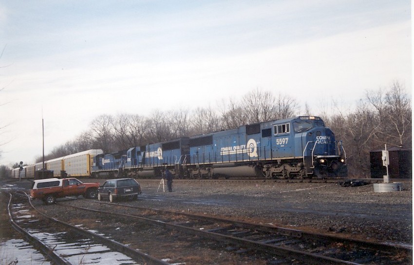 Photo of Conrail in the 90's Dedication