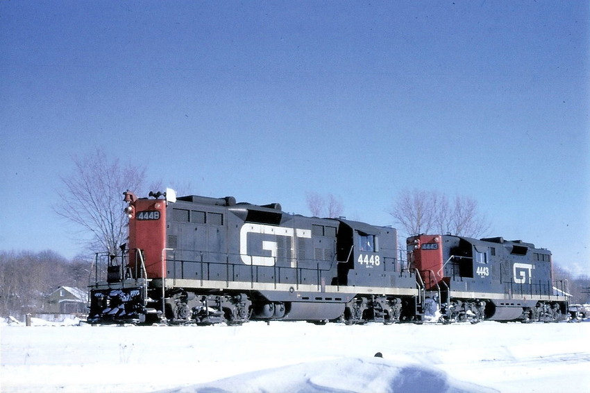 Photo of Grand Trunk # 4448 & 4443