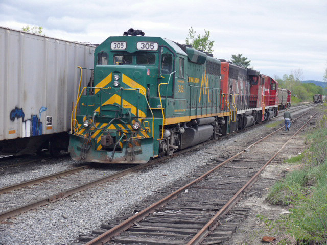Photo of Green Mountain Railroad #264 in Chester Depot, VT