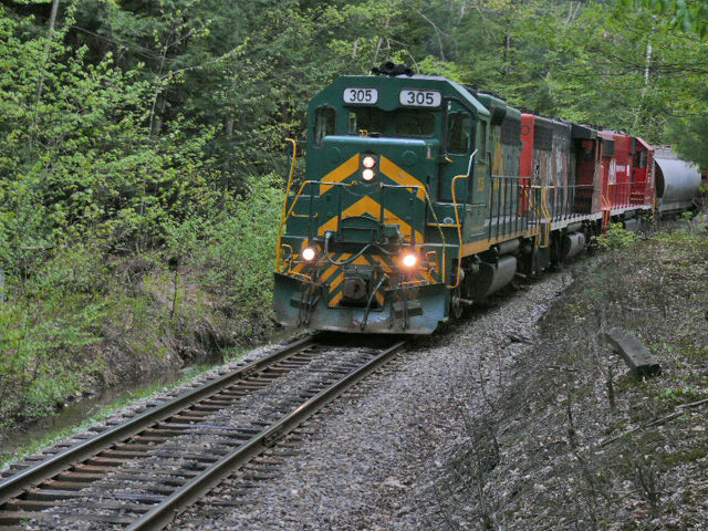Photo of Green Mountain Railroad #264 in Cavendish, VT