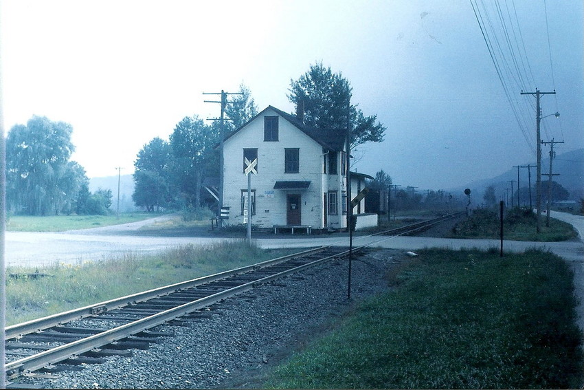 Photo of Former B&M station Ely,VT.