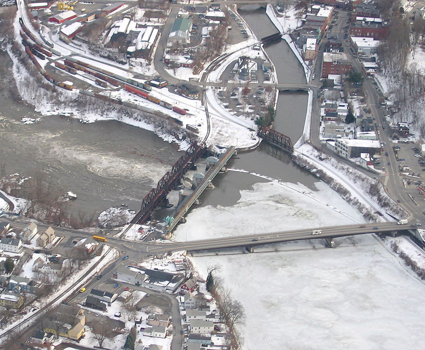 Photo of Bellows Falls From The Air 2