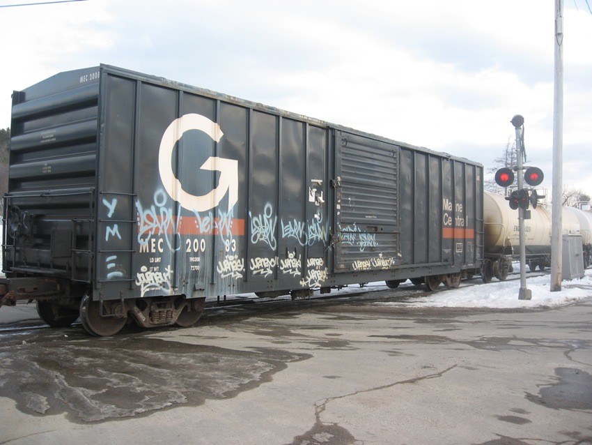 Photo of Big G Guilford MEC boxcar