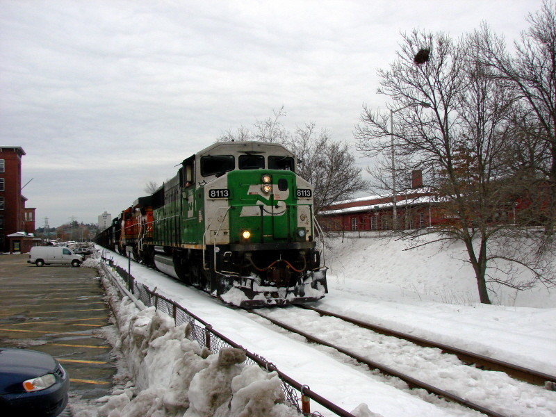 Photo of BN 8113 By The Old Mills In Manchester,N.H.