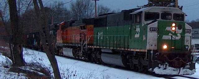 Photo of BNSF on the Northern