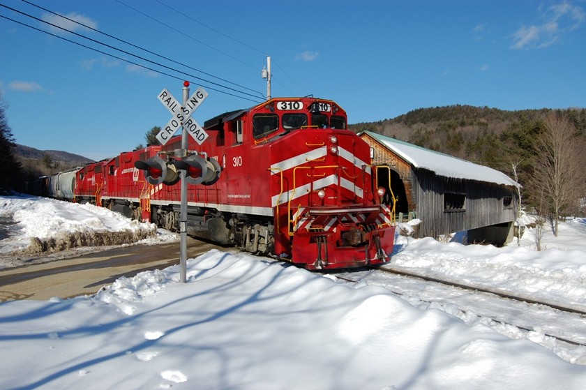 Photo of Green Mountain RR 263 at Bartonsville, VT