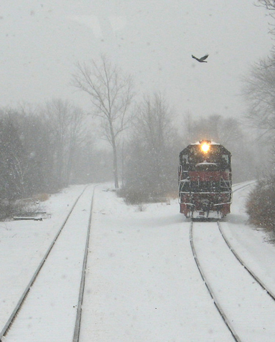 Photo of ST heading south towards Highland Junction, Waterbury